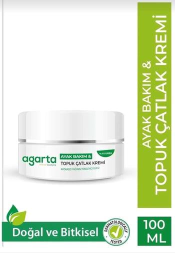 Agarta Ayak ve Topuk Çatlak Bakım Kremi 100ml