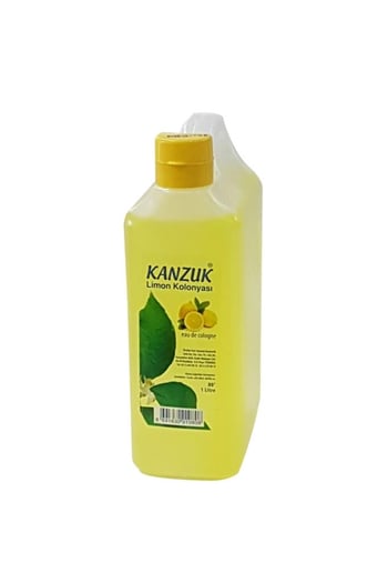 Kanzuk Kolonya Limon 1 Litre 80 Derece