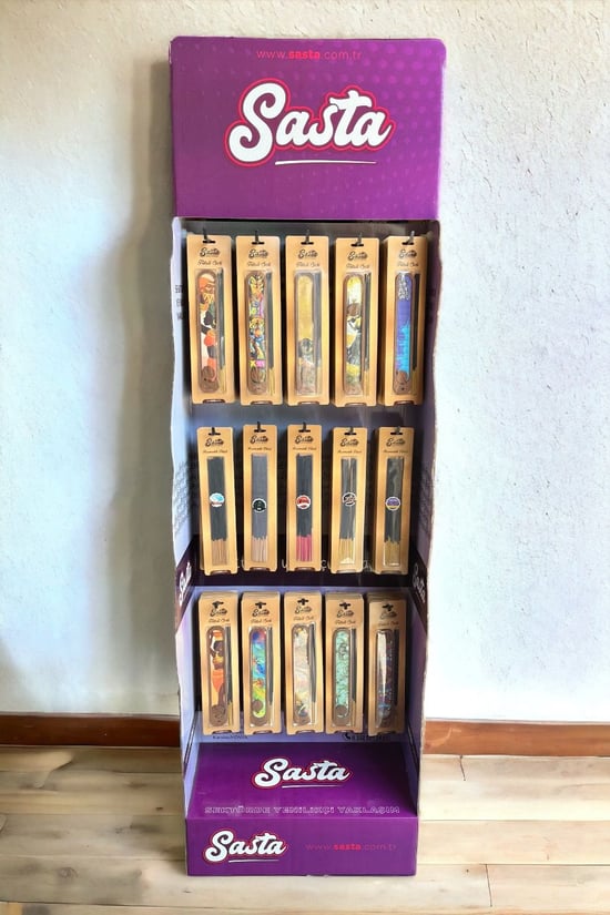 Sasta  Tütsü Seti Standı (180 Adet)