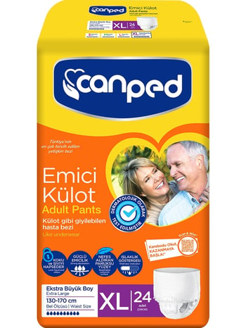 Canped Emıcı Kulot E.large 24'lu A.pants