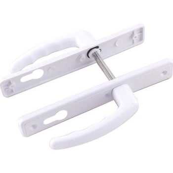( Balkon & Yale ) ( Beyaz ) Poşetli Pvc Kapı Kolu