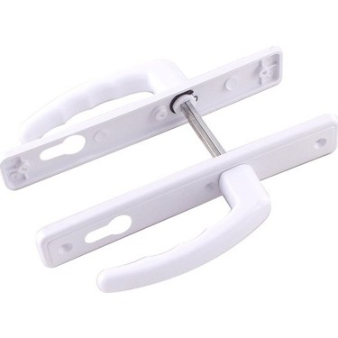 ( Balkon & Yale ) ( Beyaz ) Poşetli Pvc Kapı Kolu