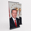 Cumhurbaşkanı Poster Baskılı Pro Roll Up Banner 100x200cm No:2