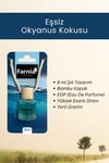 Farnia Yüksek Esanslı Askılı Araç Kokusu Edp Parfüm Okyanus 8 Ml 3 Adet Avantaj Paketi