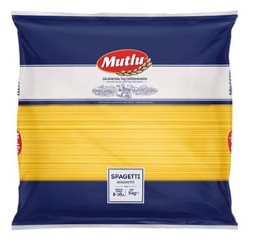 Mutlu Spagetti Makarna 5 Kg