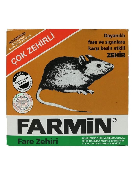 Farmin Fare Zehiri Fare Kovucular 250 G ( 2x125 Gr Poşet )