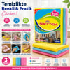 Softtex ( 9pcs ) ( Ekonomik ) Renkli Temizlik Bezi ( 34.5 X 35.5cm)
