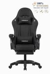 Fashcolle Dynamic Air Kumaş Black Masajlı Oyuncu Koltuğu