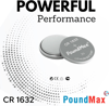 10 Adet Poundmax 1632 Cr1632 Dl1632 3v Lityum Düğme Piller