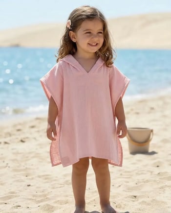 Muslin Bürümcük Panço 0-2 Yaş Pembe