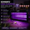Schwartz Swik-9617 Sinek Öldürücü Cız Cihazı Makine (2pcs Led Floresan) (100m2 Etkili) ( 1800v ) (54x23.5cm)
