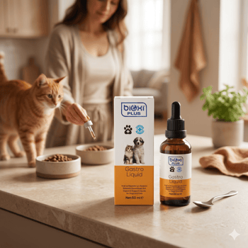 Bioxi® Plus Gastro Liquid 50 Ml – Kediler ve Köpekler için Sindirim Destekleyici Takviye