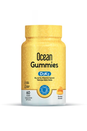 Ocean Gummies D3 K2 Vitamini 60 Adet