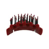 Proco Beauty Pro Curlybrush - Kıvırcık Saçlar için Bukle Belirginleştirici Saç Fırçası ( Bordo )