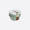 Dünya Dp-31272-999 ( Kare ) ( 3pcs = 1000ml ) Easy Keep Saklama Kabı ( Renkli Plastik & Şeffaf Kapak )