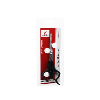 Taksun B-017 Titanium Berber ( Ara Makası ) ( 6½ ) ( Saç Seyreltme & İnceltme )