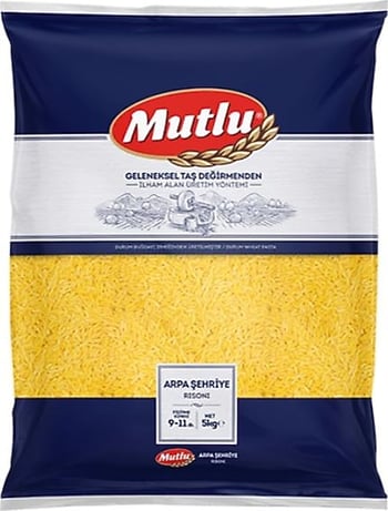 Mutlu Arpa Şehriye 5 Kg