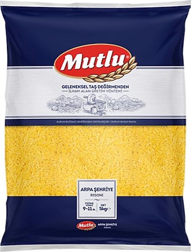 Mutlu Arpa Şehriye 5 Kg