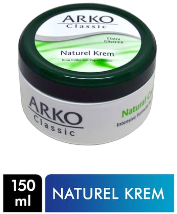 Arko Naturel El ve Yüz Kremi  150 ml