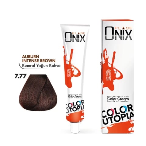 Morfose Onix Saç Boyası 7.77 Kumral Yoğun Kahve 60 Ml