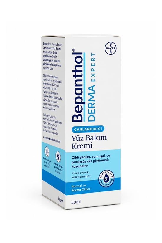 Bepanthol Derma Expert Canlandırıcı 50 Ml Nemlendirici Krem