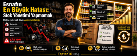 Esnafın En Büyük Hatası: Stok Yönetimi Yapmamak