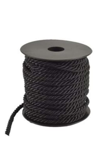 Kordon İp 5 Mm Siyah