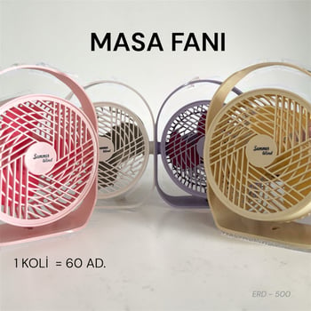 Masa Fanı Şarjlı Model 4