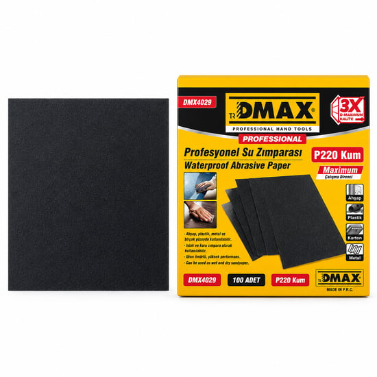 Dmax Dmx-4029 ( 220 Kum ) ( Kağıt ) ( Su Zımparası )