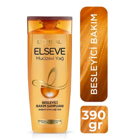 Elseve Mucizevi Yağ Besleyici Bakım Şampuan 390 Gr