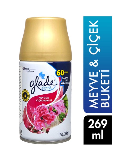 Glade Oda Kokusu Yedek Sprey 269 Ml Meyve ve Çiçek Buketi