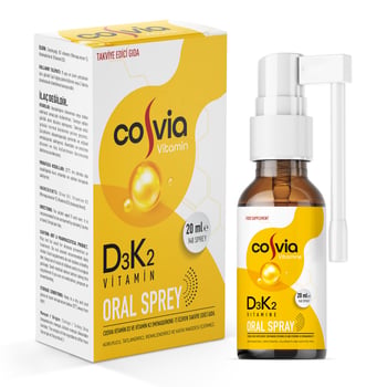 Cosvia Vitamin D3-k2 (menaquinone-7) Oral Sprey 20 Ml.
