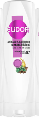 Elidor Saç Bakım Kremi Avokado ve Castor Oil Nemlendirici Etki 350 Ml