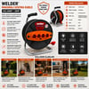 Cca Ct Welder ( 3x2.5mm ) ( 30mt ) Makaralı Uzatma Kablo