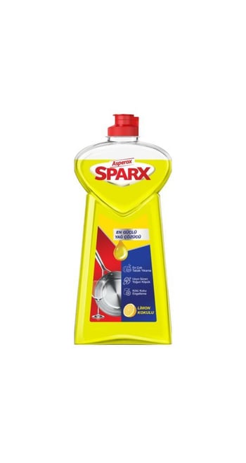 Asperox Sparx Sıvı Bulaşık Deterjanı Limon 1200 Ml