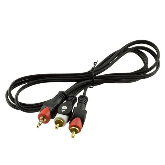 2 Rca Erkek + 3.5 Mm Stereo Erkek 3 Metre Gold 1.kalite Kablo