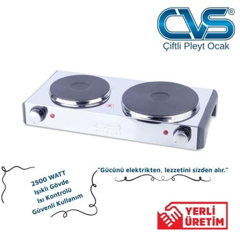 Cvs Dn 203 İkili 2500 W Elektrikli Ocak