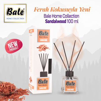 Bale Bambu Çubuklu Ortam Kokusu 100 Ml. Sandal Ağacı