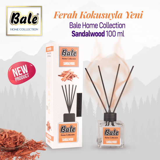 Bale Bambu Çubuklu Ortam Kokusu 100 Ml. Sandal Ağacı