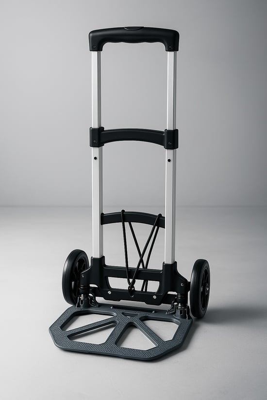 Rafiste Katlanabilir Yük Taşıma Arabası İki Tekerlekli 150 Kg