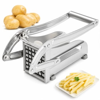 İ22-459 Patato-chipper ( Manuel ) Patates & Sebze Dilimleme Makinesi ( Komple Metal ) ( Üstten Kollu )