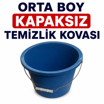 Çeri Orta Boy Temizlik Kovası-plastik Kapaksız Temizlik Kovası