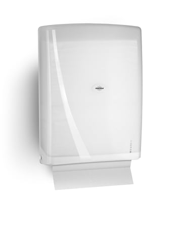 Rulopak Modern Z Katlama Kağıt Havlu Dispenseri 400'lü Beyaz