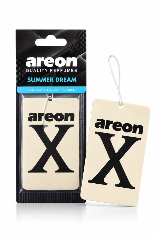 Areon X Summer Dream Oto Kokusu – Asma Araç Parfümü Ferah ve Kalıcı Koku