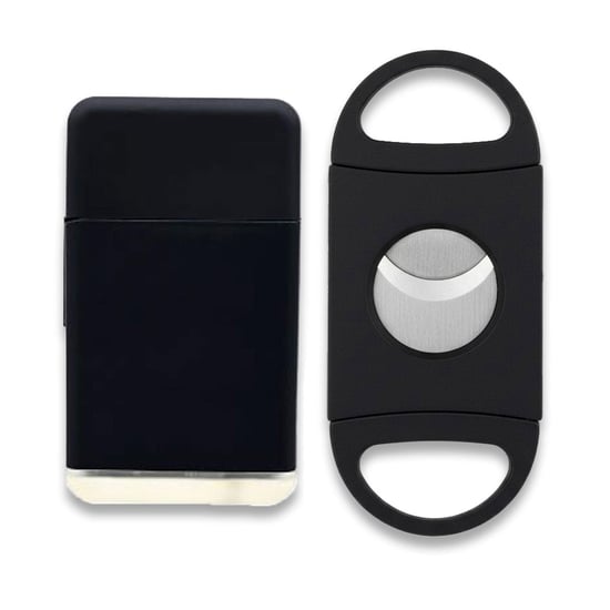 Atomic Plastik Jet Alev Puro Çakmağı Kesici Seti Siyah