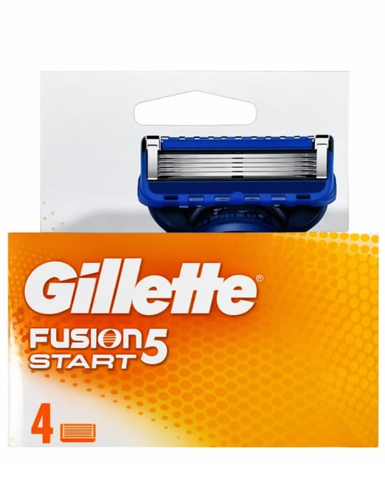Gillette Fusion Start Tıraş Bıçağı 4'lü Yedek