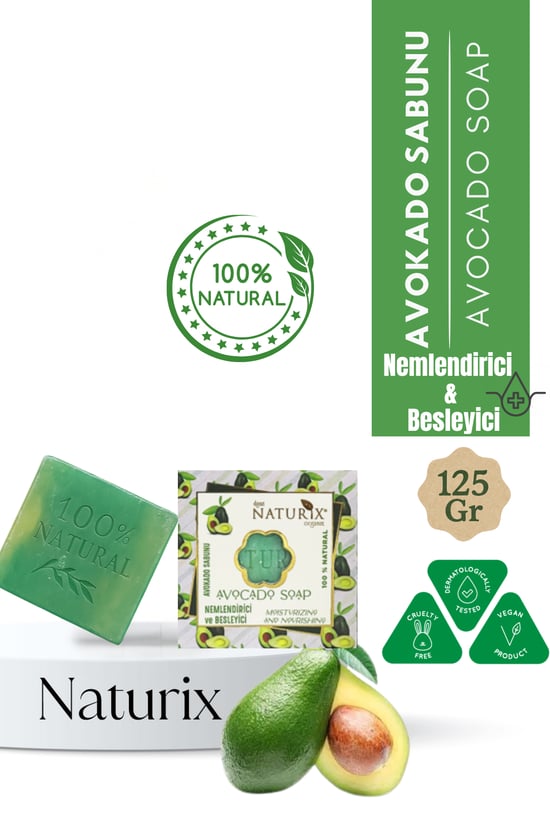 Naturix Avokado Özlü Sabun 125 Gr