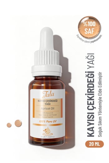Tala Kayısı Çekirdeği Yağı Soğuk Sıkım 20 Ml