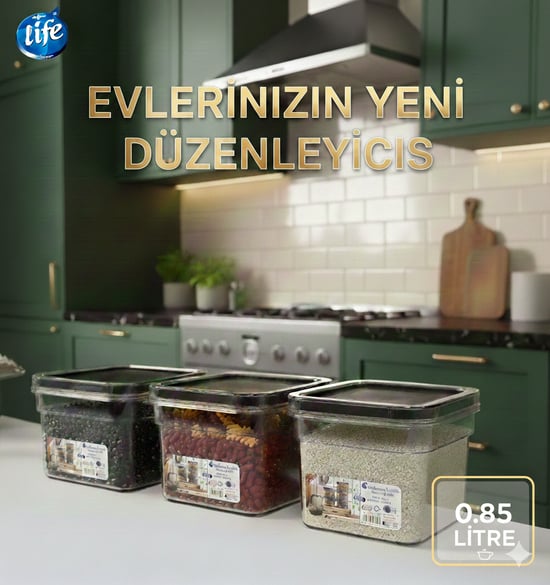 Life Sızdırmaz Saklama Kabı 0.85