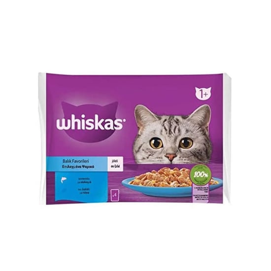 Whiskas 85 Gr 4'Lü Pouch Balık Çeşitleri  5900951303647